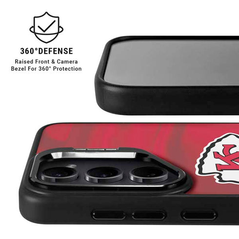 NFL Kansas City Chiefs Galaxy S25 Kickstand Case